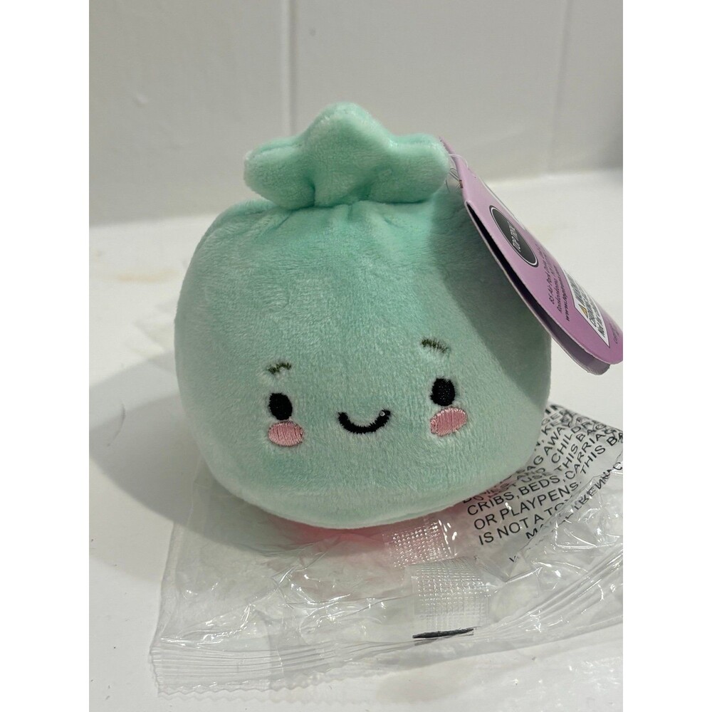 Top Trenz squishy dumpling plush Super Duper Sugar Squisher Dumplings mint blue